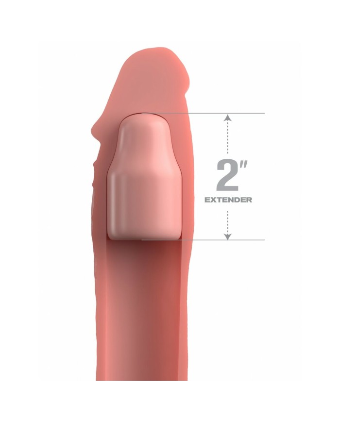 Cover per pene Pipedream Fantasy X-tensions Elite Carne Cover per pene Pipedream Fantasy X-tensions Elite Carne