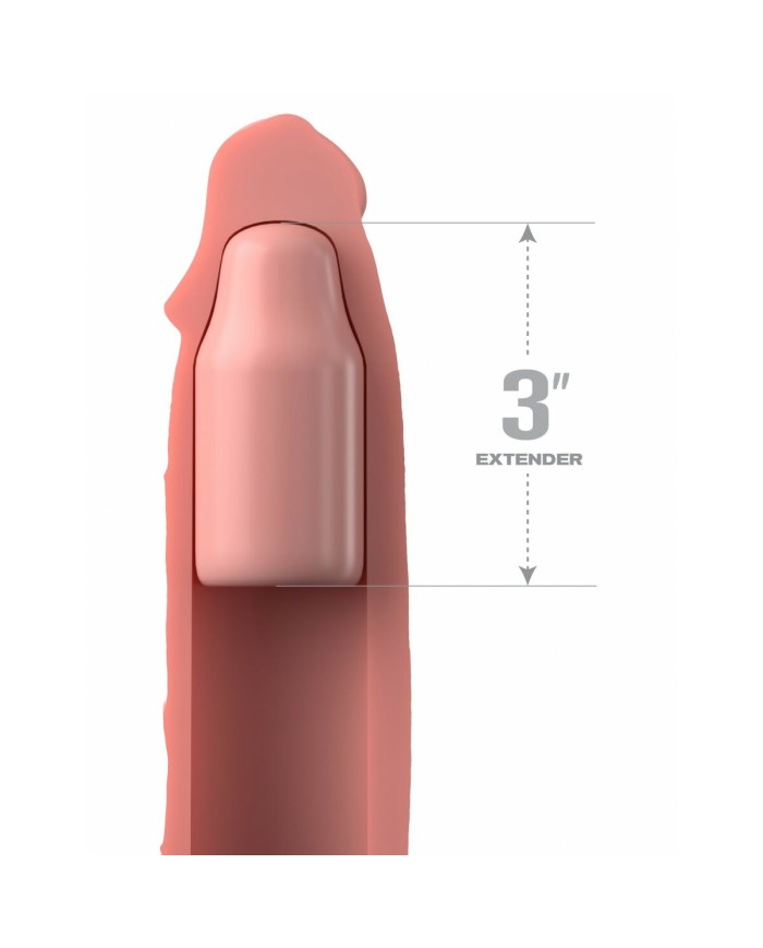 Cover per pene Pipedream Fantasy X-tensions Elite Carne Cover per pene Pipedream Fantasy X-tensions Elite Carne