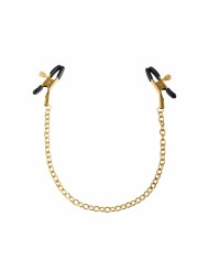 Catena di Morsetti per Capezzoli Pipedream Fetish Fantasy Gold