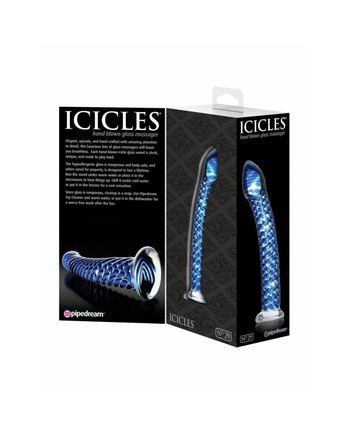 Dildo Pipedream Icicles Azzurro Dildo Pipedream Icicles Azzurro