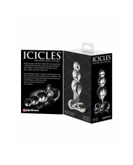 Plug Anale Pipedream Icicles Trasparente Plug Anale Pipedream Icicles Trasparente