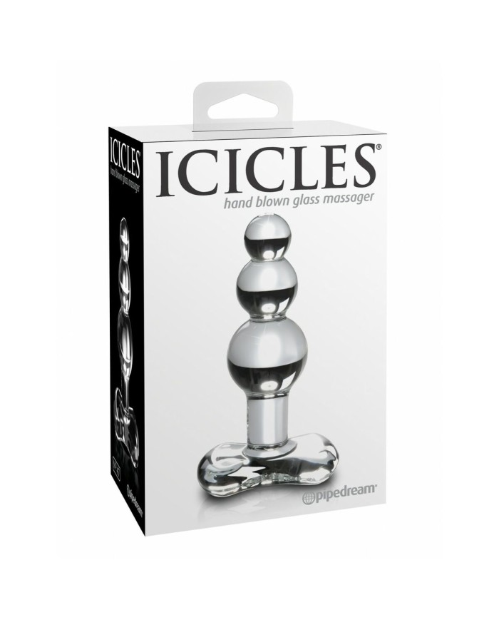 Plug Anale Pipedream Icicles Trasparente Plug Anale Pipedream Icicles Trasparente