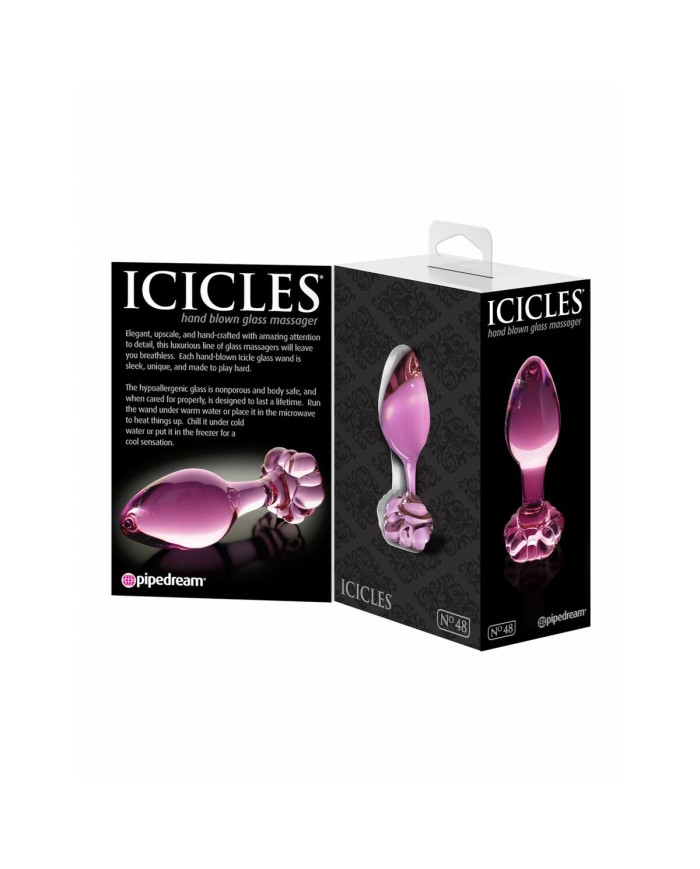 Plug Anale Pipedream Icicles Rosa Plug Anale Pipedream Icicles Rosa
