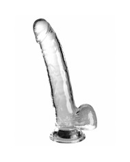 Dildo Pipedream King Cock Clear TPE