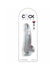 Dildo Pipedream King Cock Clear TPE