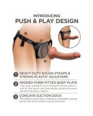 Dildo Indossabile Pipedream King Cock Elite Dildo Indossabile Pipedream King Cock Elite