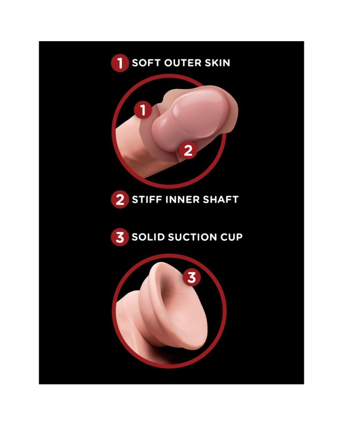 Dildo Pipedream King Cock Plus