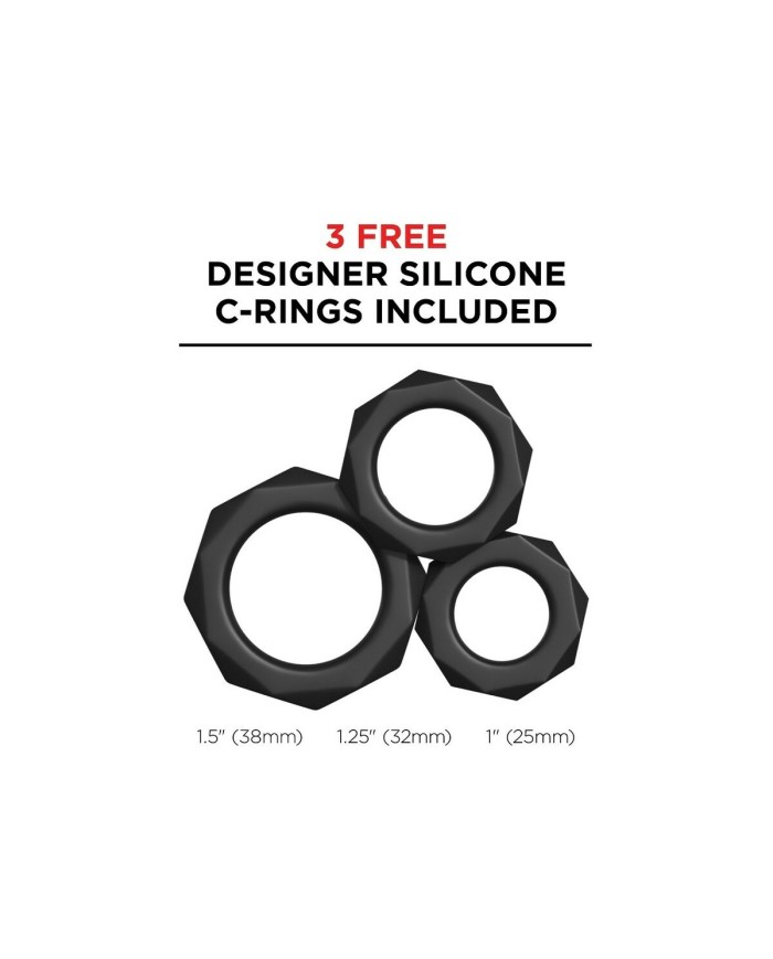 Jack Ass Endurance Pipedream PDX Elite Nero Jack Ass Endurance Pipedream PDX Elite Nero