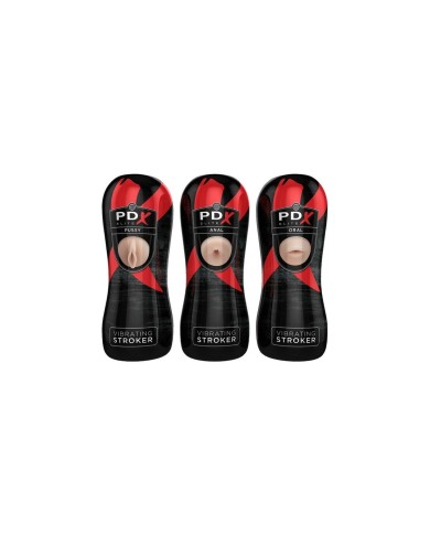 Jack Ass Endurance Pipedream VIBRATING STROKER DISPLAY Nero