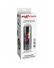 Masturbatore Pipedream PDX EXTREME RECHARGEABLE ROTO-BATOR MOUTH BLACK Masturbatore Pipedream PDX EXTREME RECHARGEABLE ROTO-BATOR MOUTH BLACK