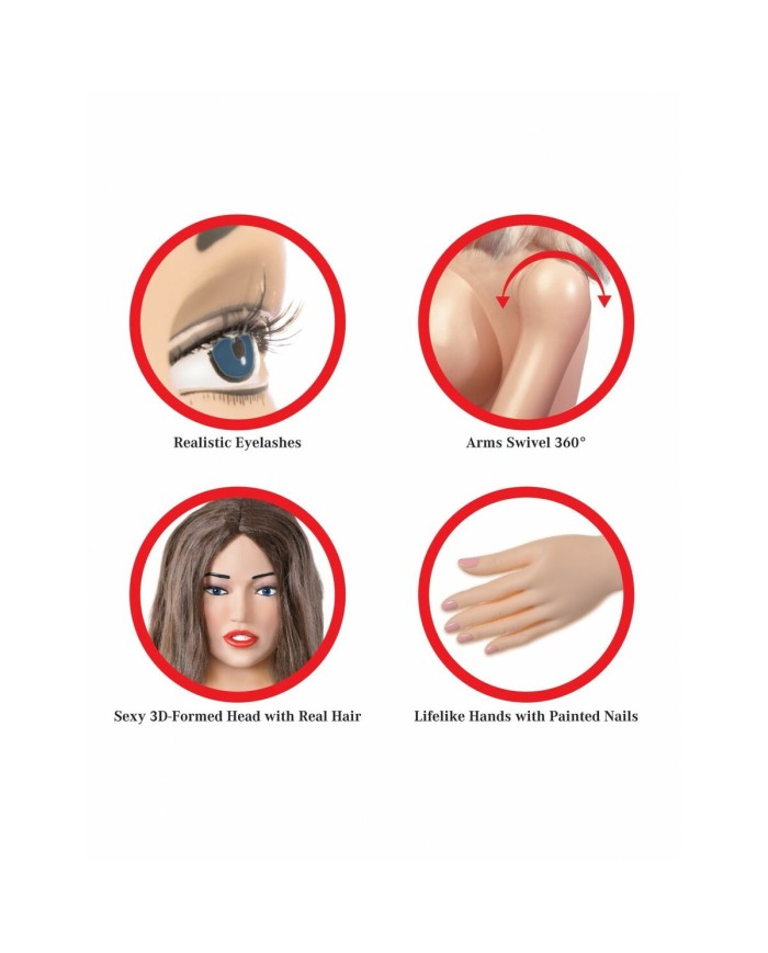 Bambola Gonfiabile Agent 69 Nova Rico Bambola Gonfiabile Agent 69 Nova Rico