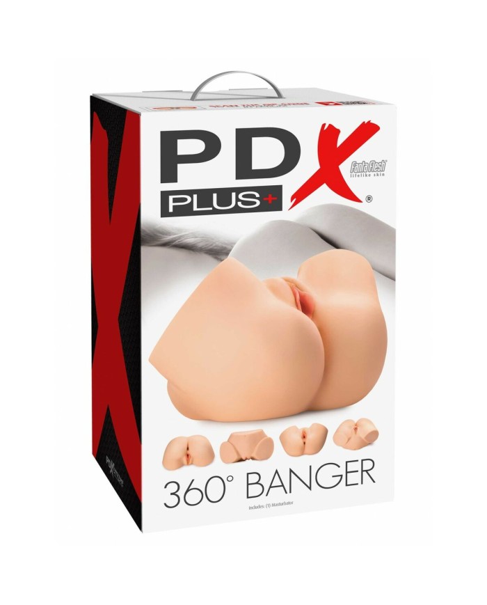 Masturbatore Pipedream PDX PLUS 360° BANGER LIGHT Carne Masturbatore Pipedream PDX PLUS 360° BANGER LIGHT Carne