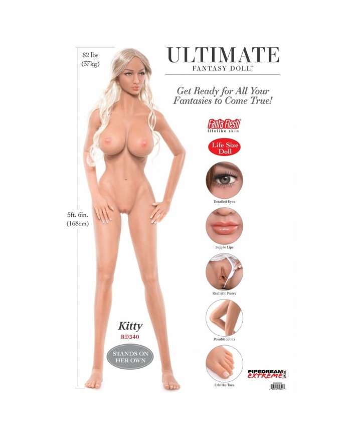 Bambole Pipedream Ultimate Fantasy Dolls 168 cm Bambole Pipedream Ultimate Fantasy Dolls 168 cm