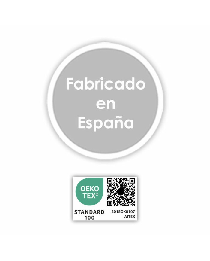 Lenzuolo con angoli aderenti Happy Home Marrone Piazza e mezza Lenzuolo con angoli aderenti Happy Home Marrone Piazza e mezza