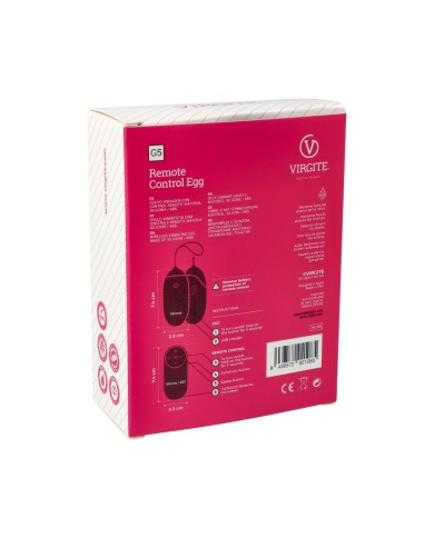 Uovo Vibrante Virgite Rosa