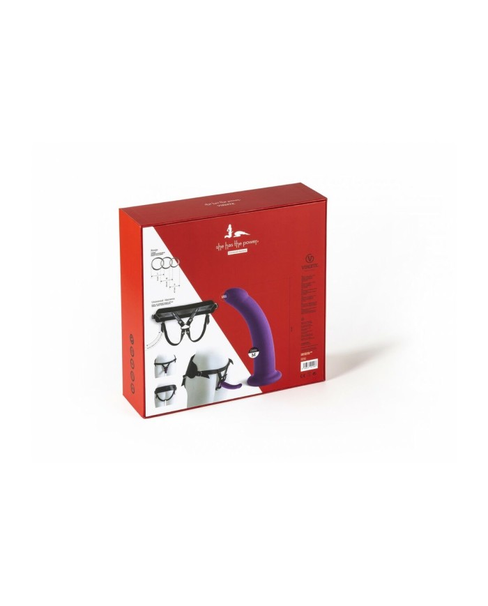 Dildo Indossabile Virgite Viola M Dildo Indossabile Virgite Viola M