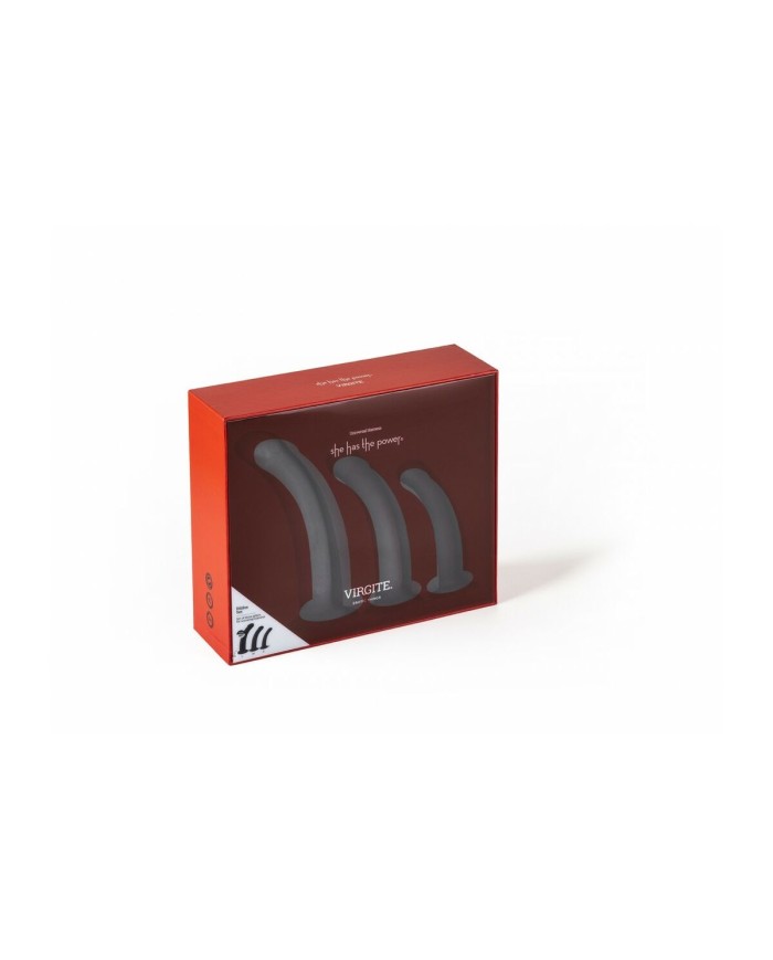 Dildo Virgite Nero S/M/L Set Dildo Virgite Nero S/M/L Set