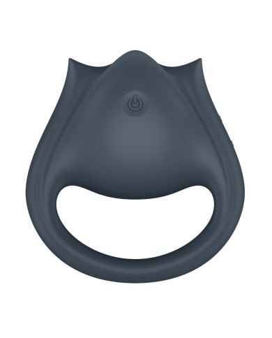 Anelli Fallici Satisfyer Grigio