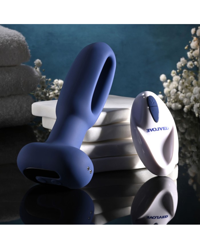 Plug Anale Evolved Azzurro (11,4 cm) Plug Anale Evolved Azzurro (11,4 cm)