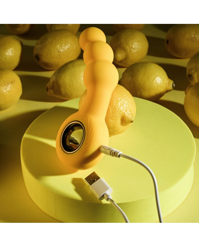 Butt Plug Vibrante Evolved Gender X Giallo