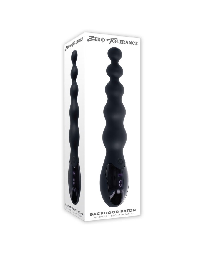 Vibratore Anale Cassini Nero Evolved Zero Tolerance Nero Vibratore Anale Cassini Nero Evolved Zero Tolerance Nero