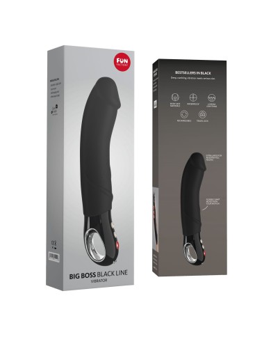 Vibratore per il Punto-G Fun Factory BIG BOSS Nero