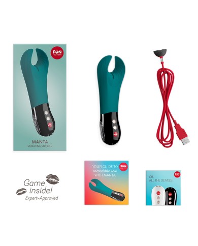 Jack Ass Endurance Fun Factory MANTA Azzurro