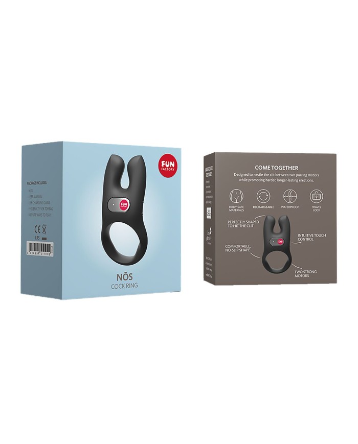 Anelli Fallici Fun Factory 51100 Nero Anelli Fallici Fun Factory 51100 Nero