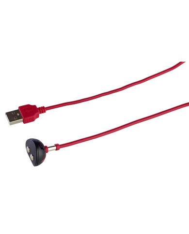 Cavo USB per Caricare Fun Factory USB Magnetic Charger Rosso Cavo USB per Caricare Fun Factory USB Magnetic Charger Rosso