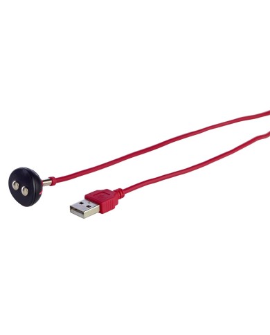 Cavo USB per Caricare Fun Factory USB Magnetic Charger Rosso Cavo USB per Caricare Fun Factory USB Magnetic Charger Rosso