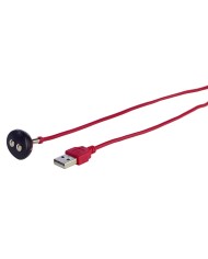 Cavo USB per Caricare Fun Factory USB Magnetic Charger Rosso Cavo USB per Caricare Fun Factory USB Magnetic Charger Rosso