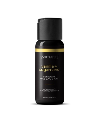 Olio per Massaggio Erotico Wicked Sensual Care Vaniglia 120 ml