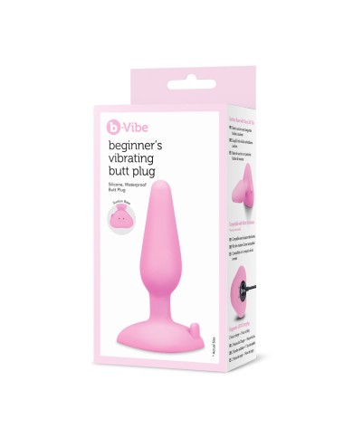 Butt Plug Vibrante B-Vibe Rosa Butt Plug Vibrante B-Vibe Rosa