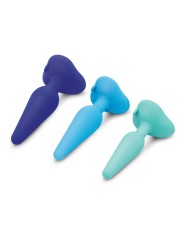 Butt Plug Gplug Piccolo Rosa Neon B-Vibe Azzurro (10 cm) (12 cm)