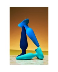 Butt Plug Gplug Piccolo Rosa Neon B-Vibe Azzurro (10 cm) (12 cm)