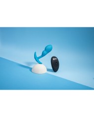 Plug anale con telecomando B-Vibe Azzurro