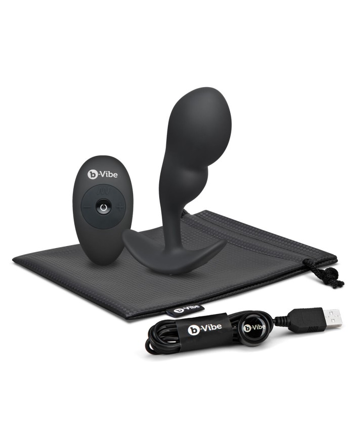 Plug anale con telecomando B-Vibe Nero