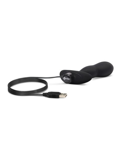 Plug anale con telecomando B-Vibe Nero Plug anale con telecomando B-Vibe Nero