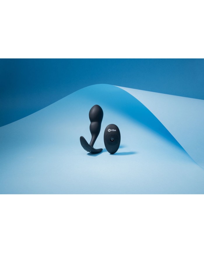 Plug anale con telecomando B-Vibe Nero