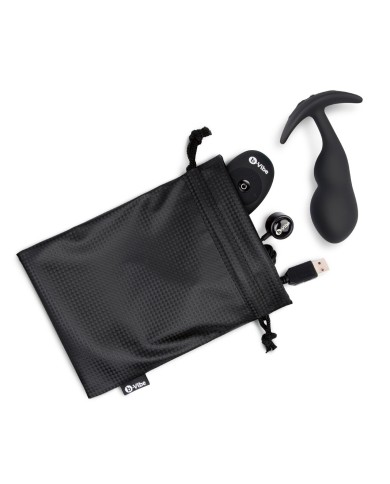 Plug anale con telecomando B-Vibe Nero Plug anale con telecomando B-Vibe Nero