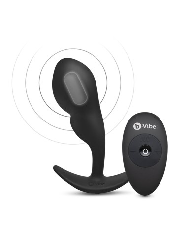 Plug anale con telecomando B-Vibe Nero Plug anale con telecomando B-Vibe Nero