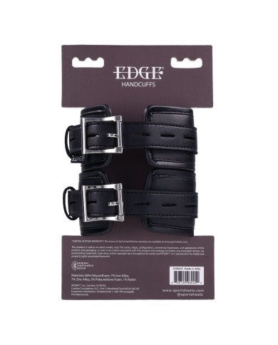 Manette erotiche Sportsheets Edge Nero Manette erotiche Sportsheets Edge Nero