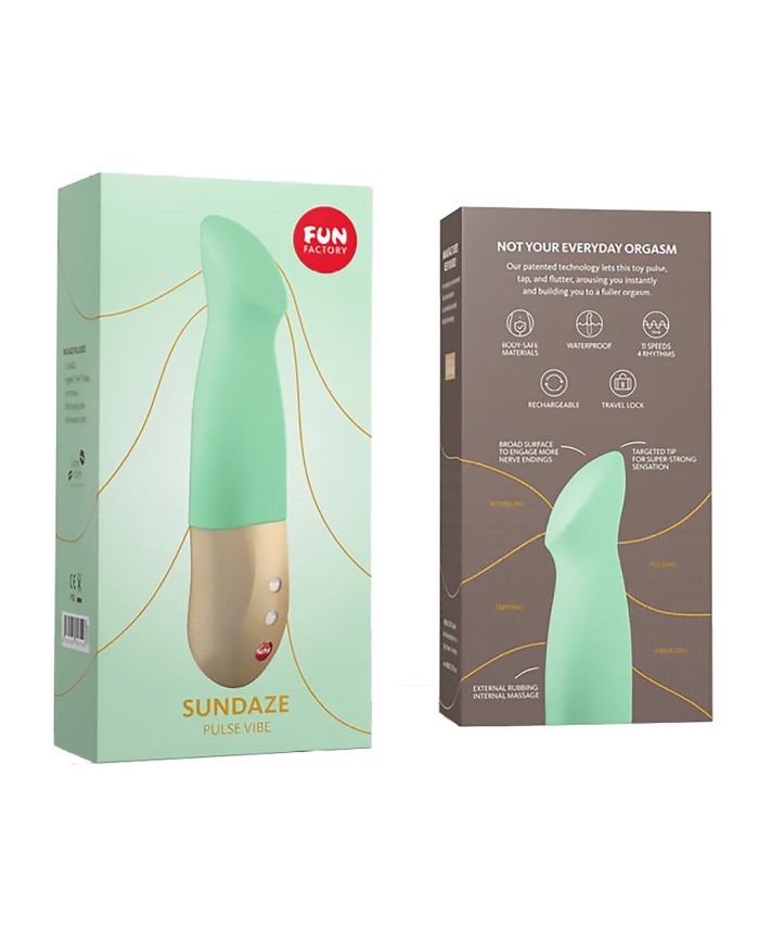 Vibratore per il Punto-G Fun Factory Verde Vibratore per il Punto-G Fun Factory Verde