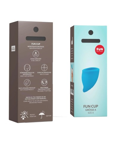 Coppetta Mestruale Fun Factory Fun Cup Turkis Coppetta Mestruale Fun Factory Fun Cup Turkis