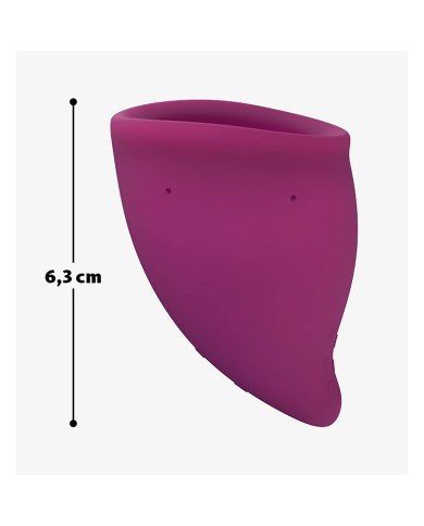Coppetta Mestruale Fun Factory Fun Cup Grape Rosso Granato