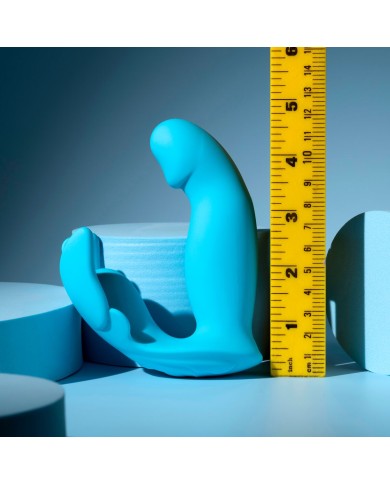 Vibratore Doppia Stimolazione Evolved Azzurro