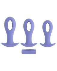Plug Anale Evolved Viola (8,9 cm) (9,5 cm) (10,1 cm)