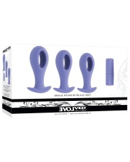 Plug Anale Evolved Viola (8,9 cm) (9,5 cm) (10,1 cm)