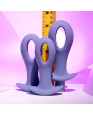 Plug Anale Evolved Viola (8,9 cm) (9,5 cm) (10,1 cm)