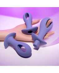 Plug Anale Evolved Viola (8,9 cm) (9,5 cm) (10,1 cm)